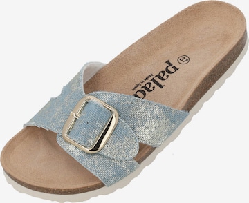 Mule 'Tinos' Palado en bleu : devant