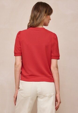 Street One Studio Knit Cardigan in Red