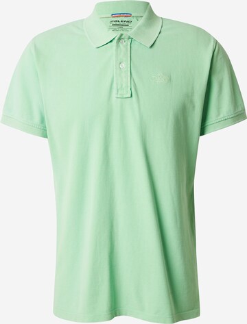 T-Shirt BLEND en vert : devant