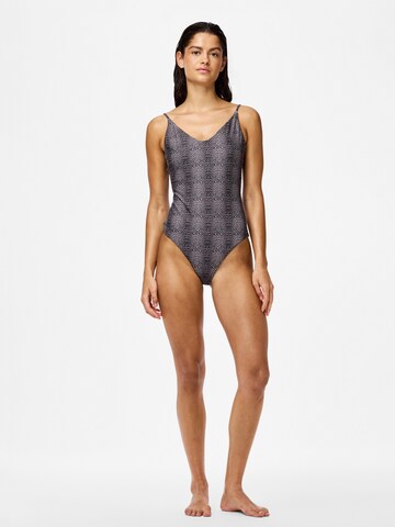 PIECES Classic Swimsuit 'PCBAOMI' in Black