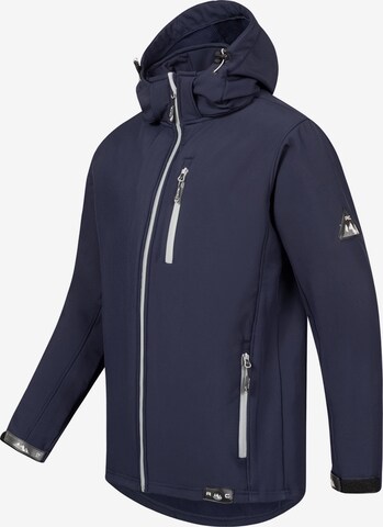 Rock Creek Outdoorjacke in Schwarz