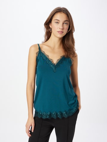 rosemunde Top in Blauw: voorkant