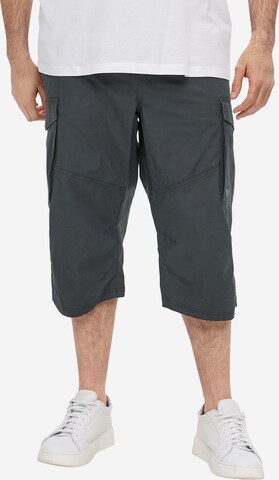 s.Oliver Men Big Sizes Regular Cargo Pants in Grey: front