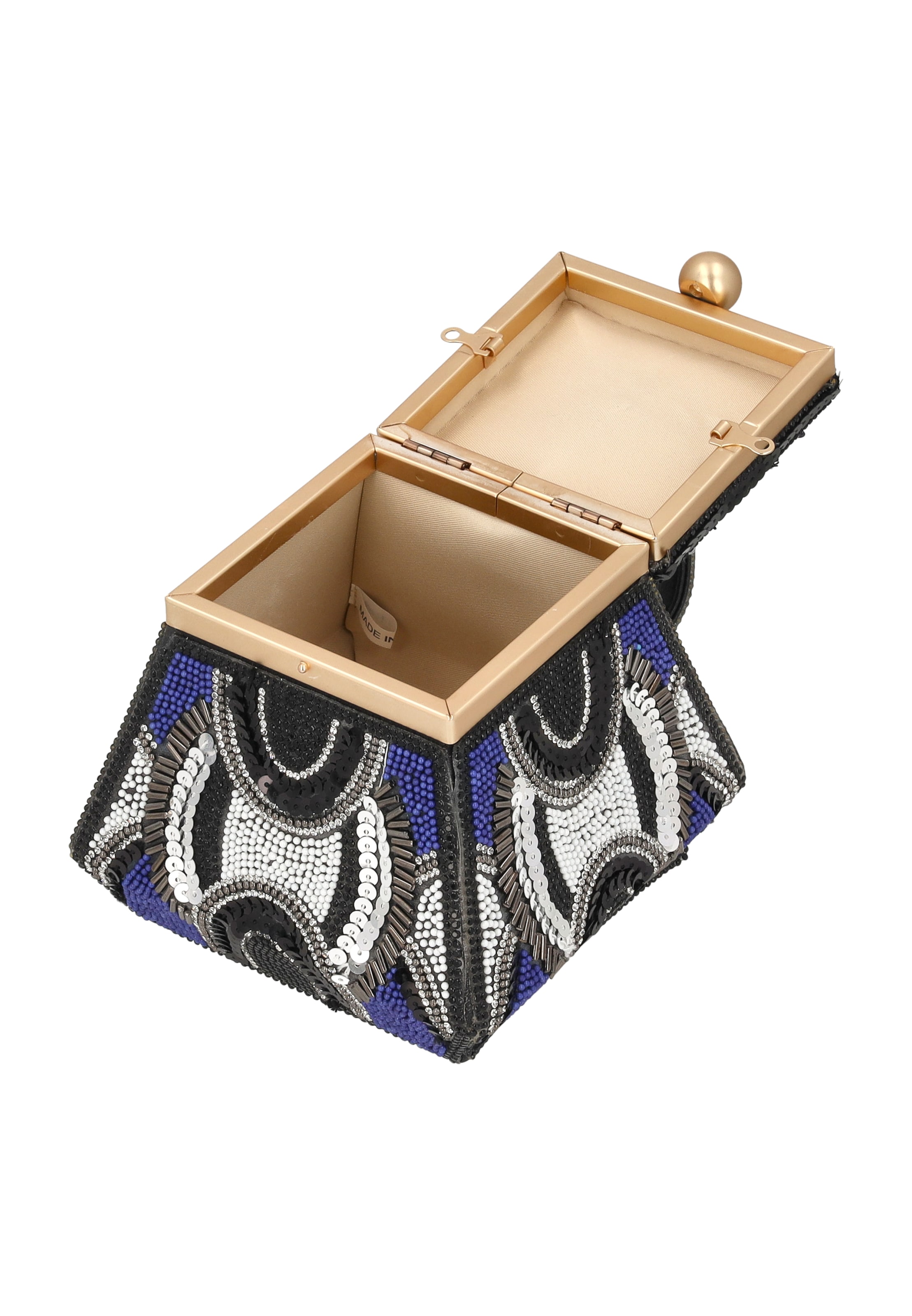 usha FESTIVAL - Bolso de noche en negro