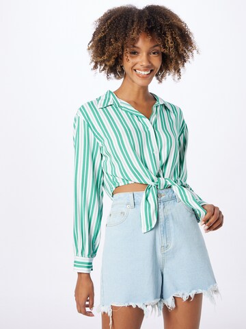 Tally Weijl - Blusa em verde: frente