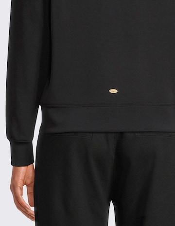 VENICE BEACH Zip-Up Hoodie in Black