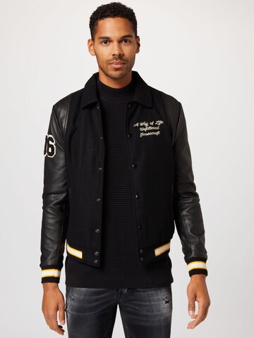 Goosecraft Between-Season Jacket in Black: front