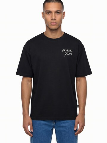 Crystal Paris Shirt 'Dogs' in Zwart