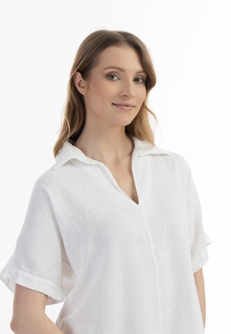 Usha Bluse in Weiß