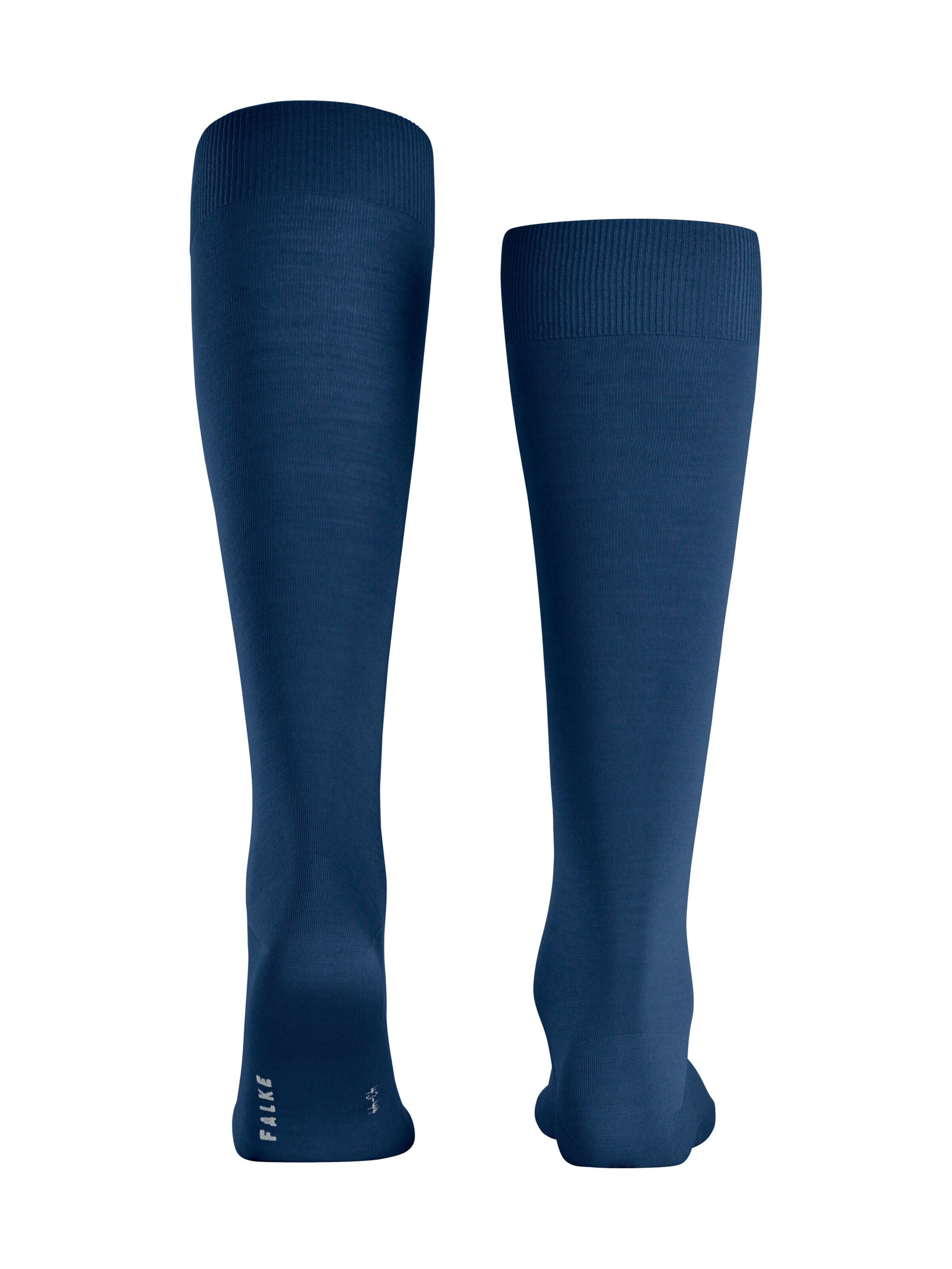 FALKE Knee High Socks 'ClimaWool' in Blue