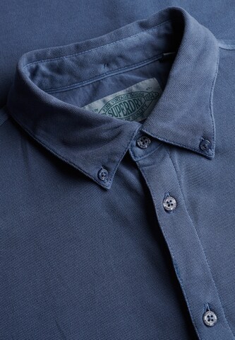 Fit confort Chemise 'Vintage Destroy' Superdry & Co en bleu