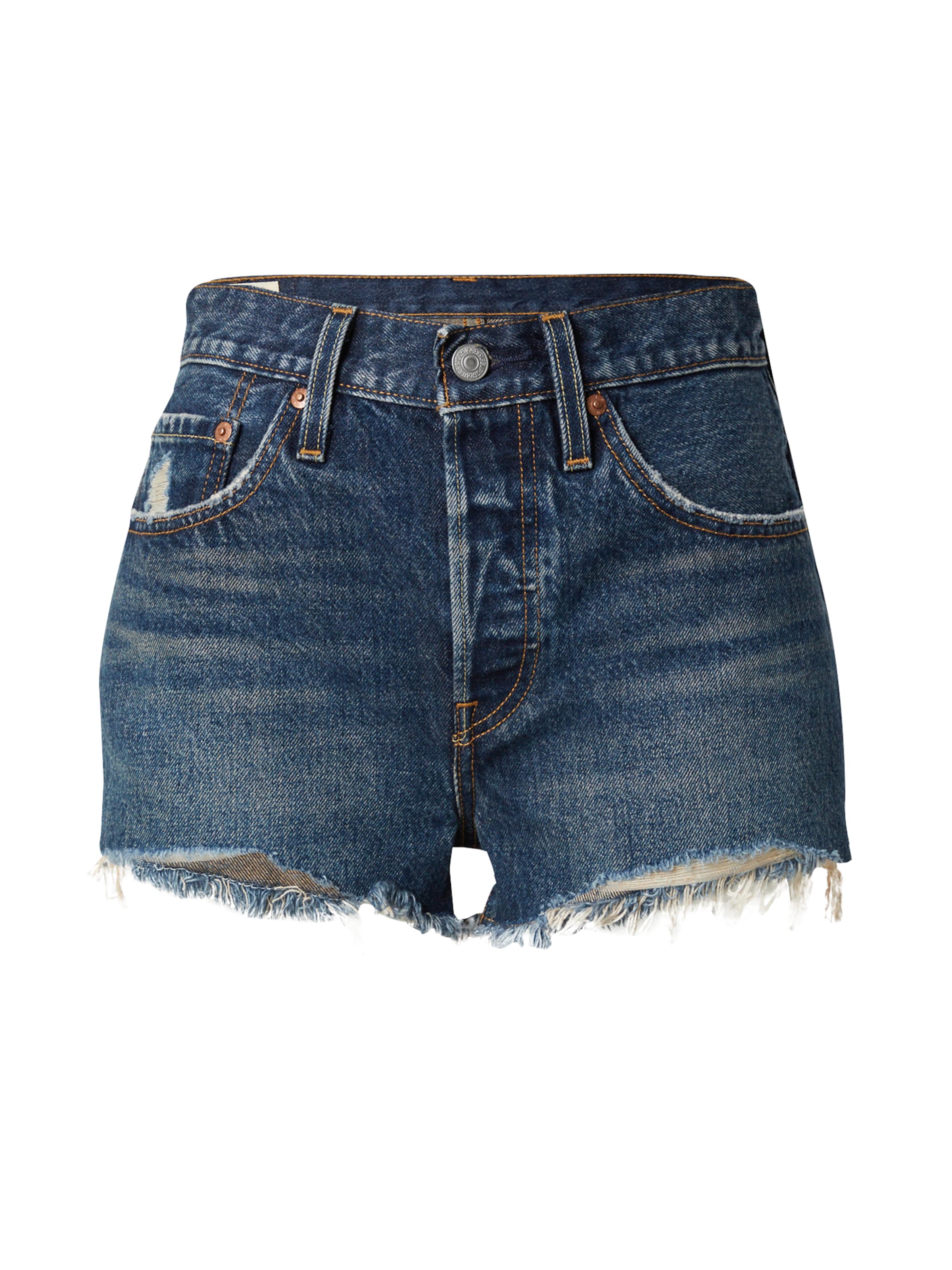 Regular Jean &#x27;501® Original Short&#x27; LEVI&#x27;S ® en bleu : devant