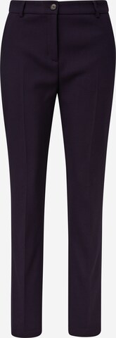 comma casual identity Regular Pantalon in Zwart: voorkant