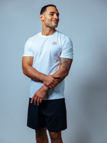 Lifters Funktionsshirt 'Lift More' in Weiß