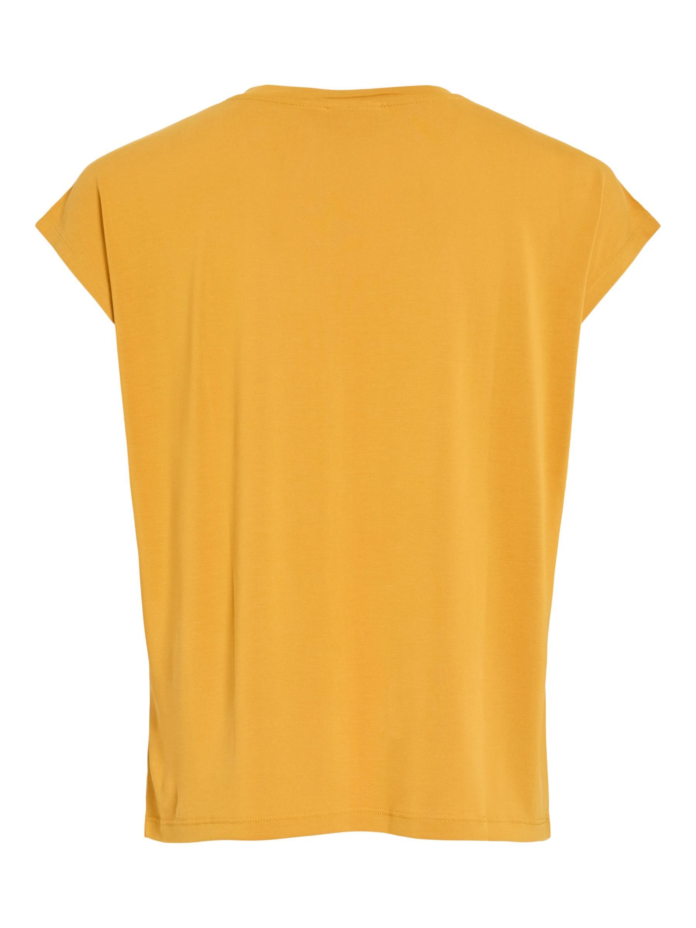 VILA T-Shirt 'VIModala' in Gelb