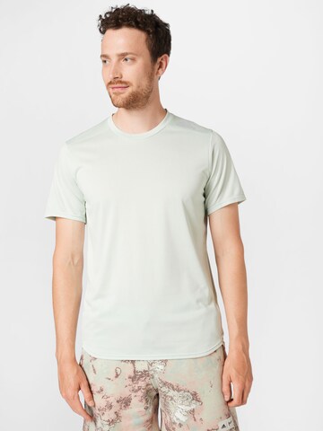 ADIDAS SPORTSWEAR - Camiseta funcional 'Designed 4 Running' en verde: frente