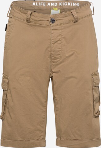 Alife and Kickin Regular Shorts 'Philippe' in Braun: predná strana