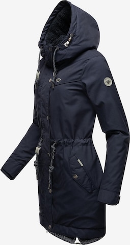 Ragwear Winterparka 'Canny' in Blauw