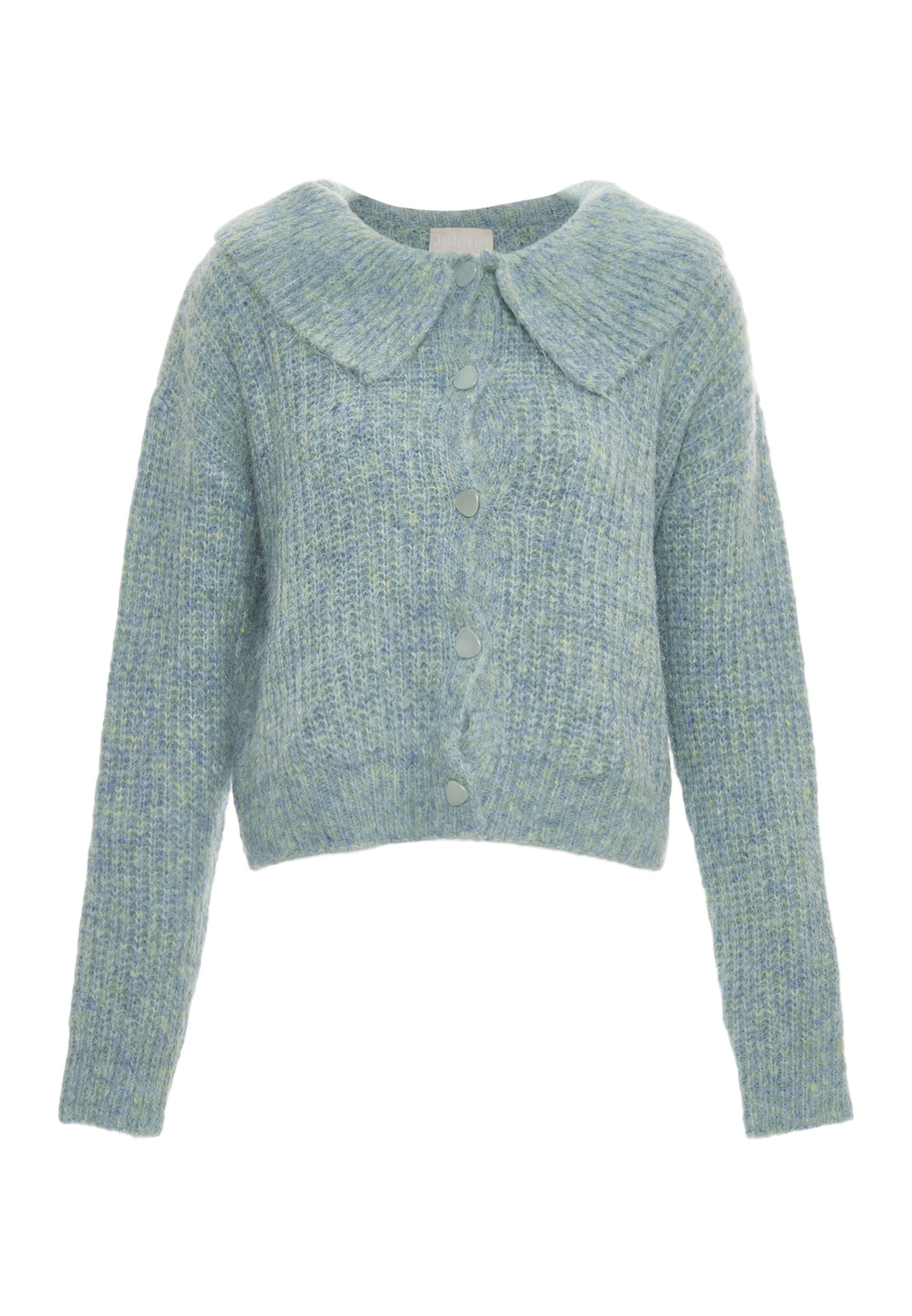 Jalene Strickjacke in Blau: Vorderseite
