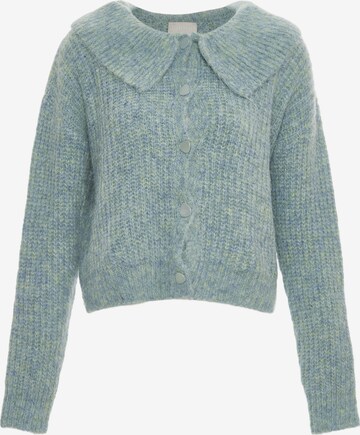 Cardigan Jalene en bleu : devant