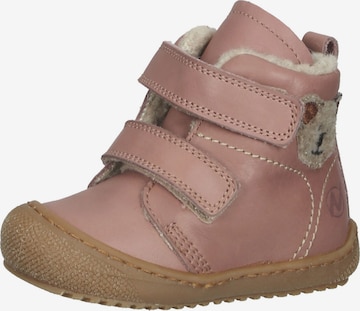 Chaussure basse NATURINO en rose : devant