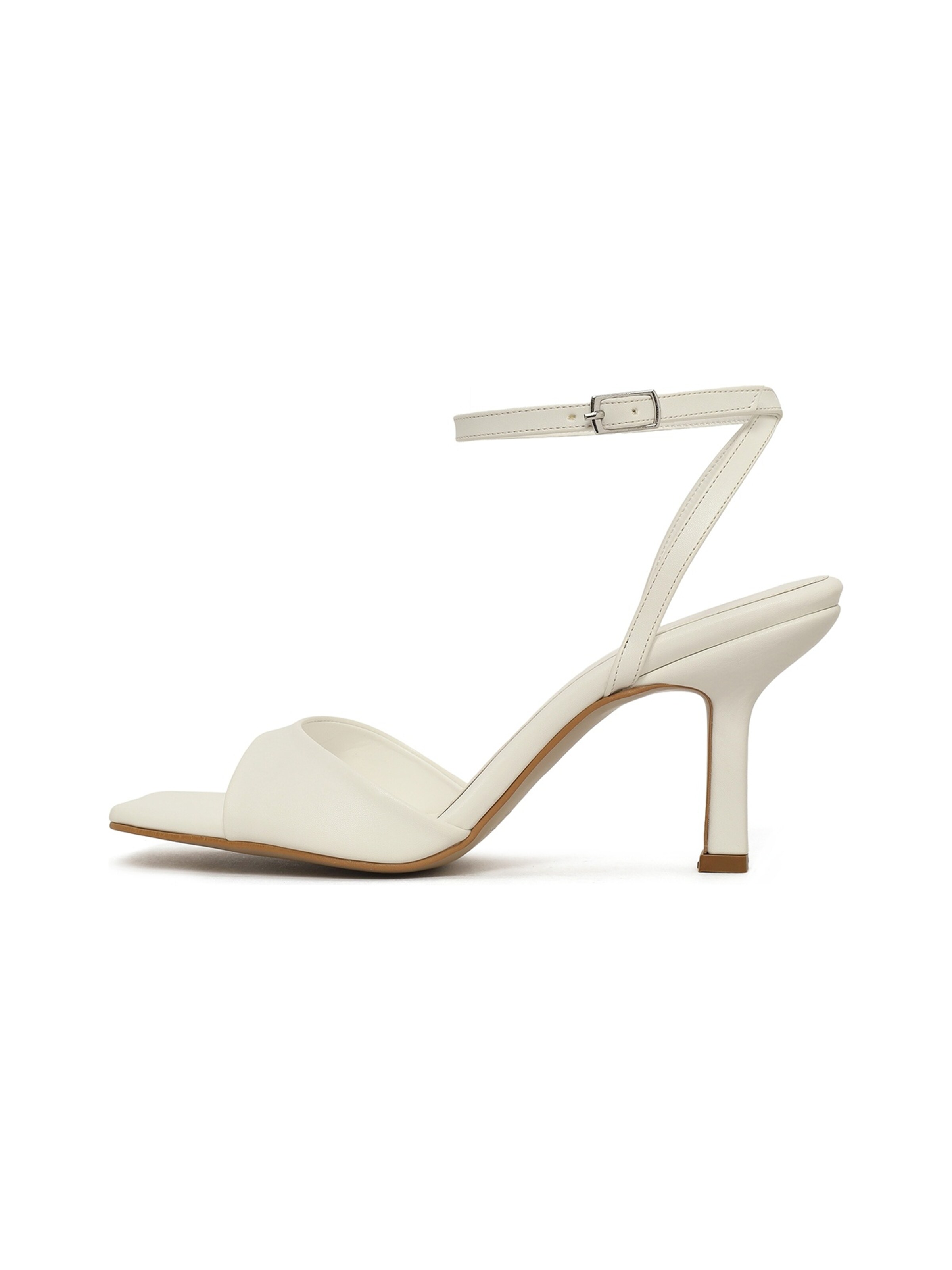 Sandalo con cinturino di Derimod in bianco: frontale