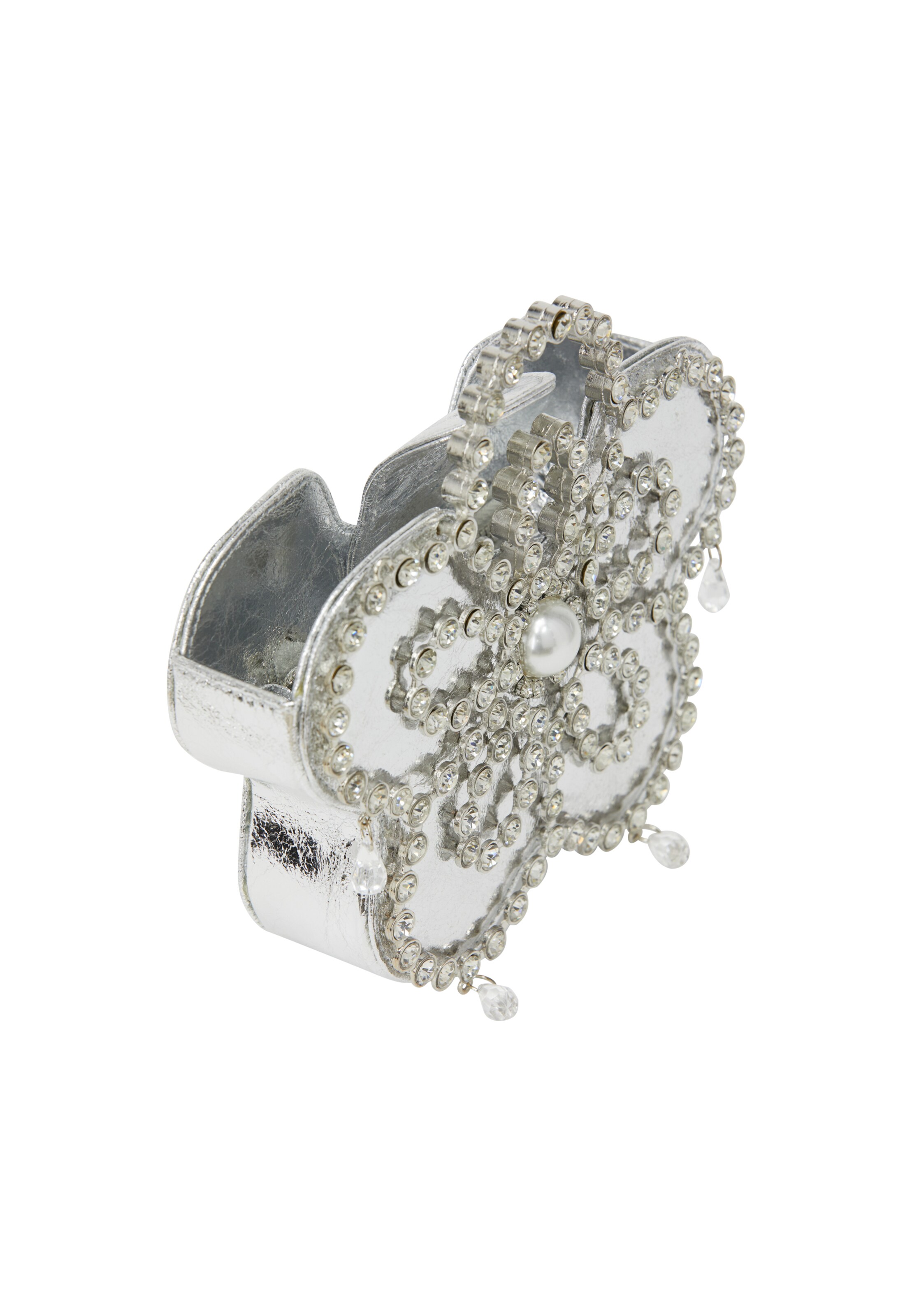 KRZY Τσάντα χειρός σε ασημί