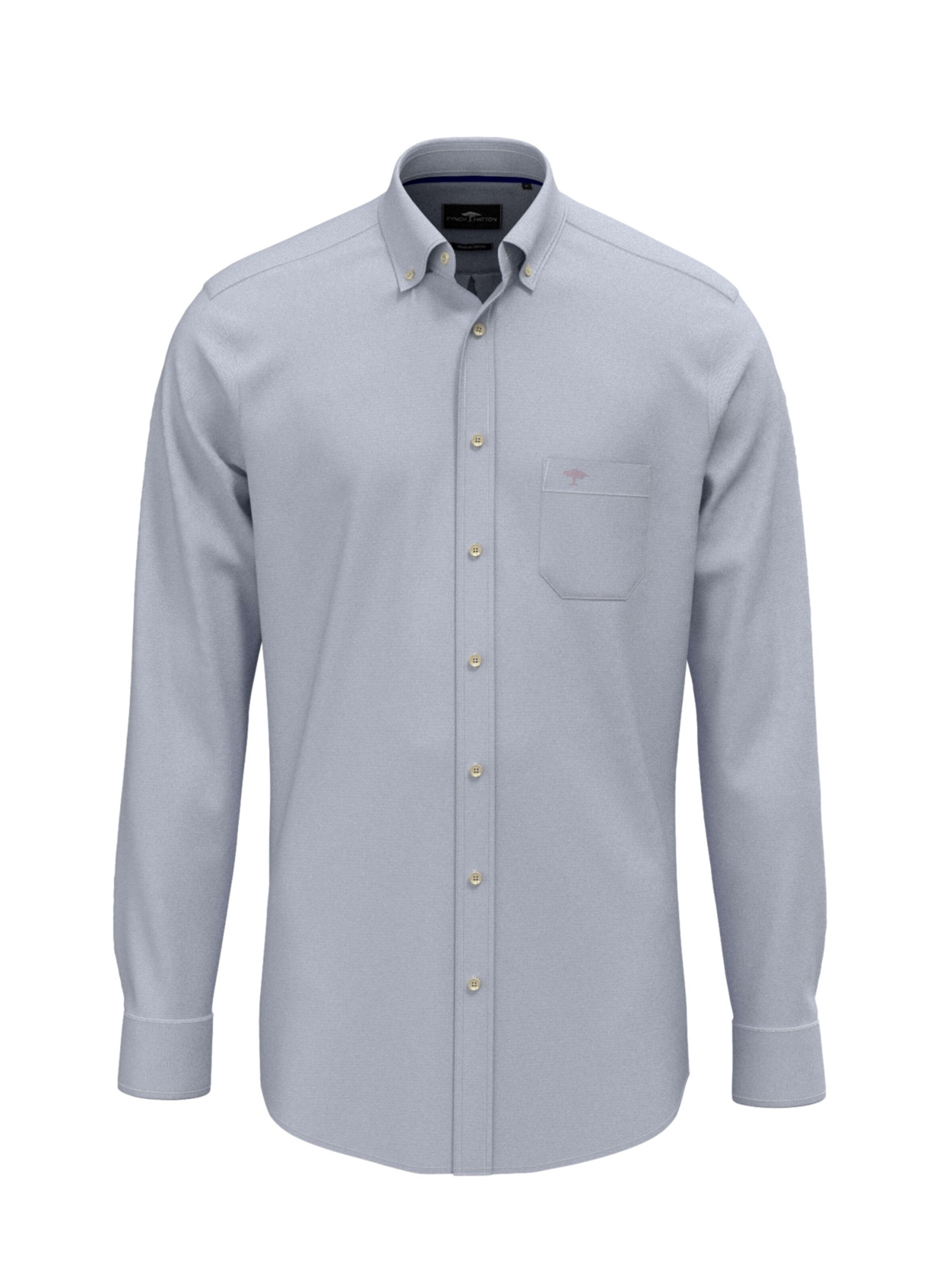 Chemise FYNCH-HATTON en bleu : devant