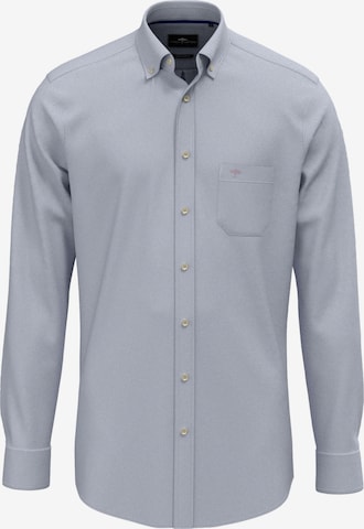Chemise FYNCH-HATTON en bleu : devant