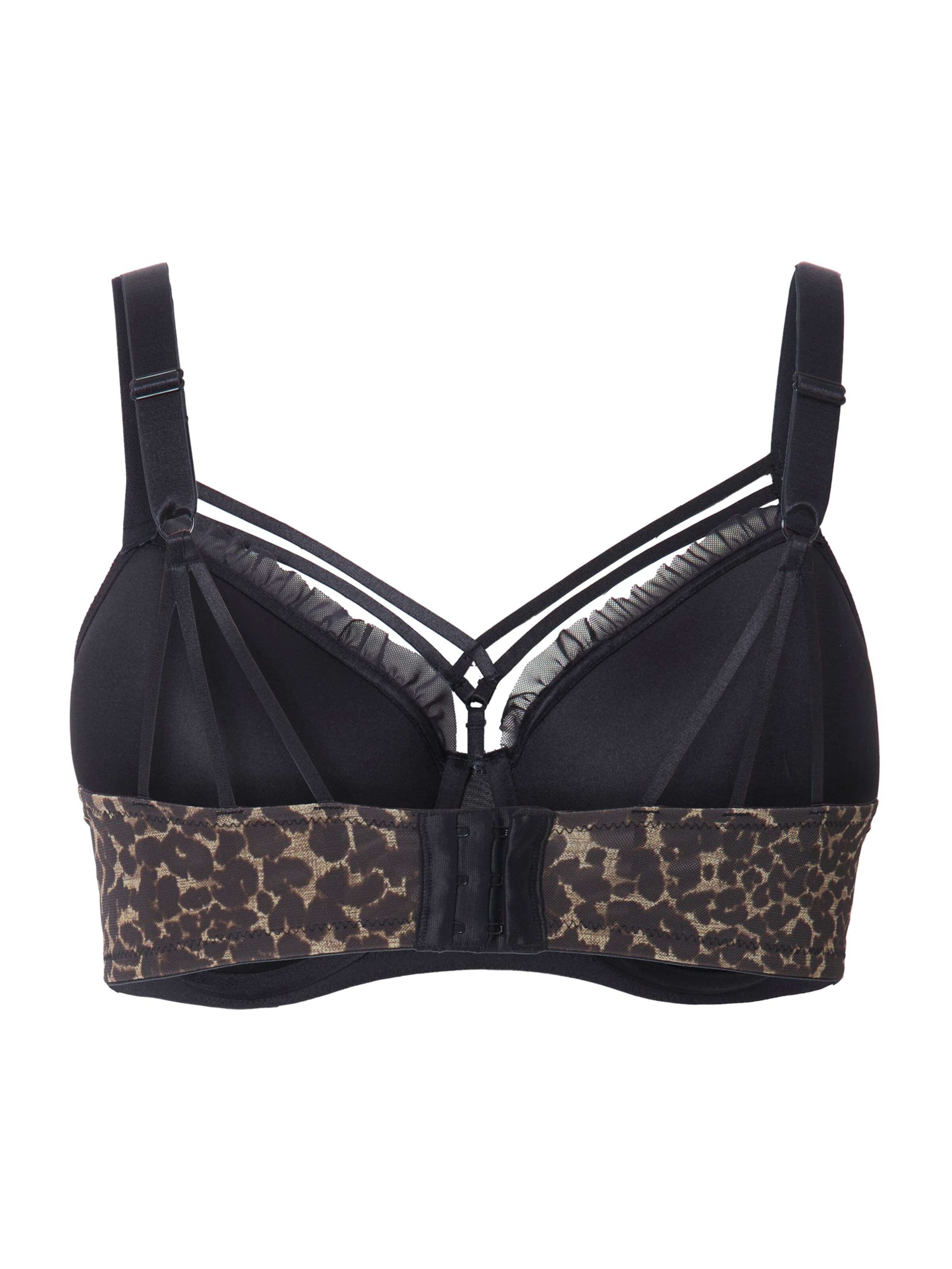 Ulla Popken BH in Schwarz