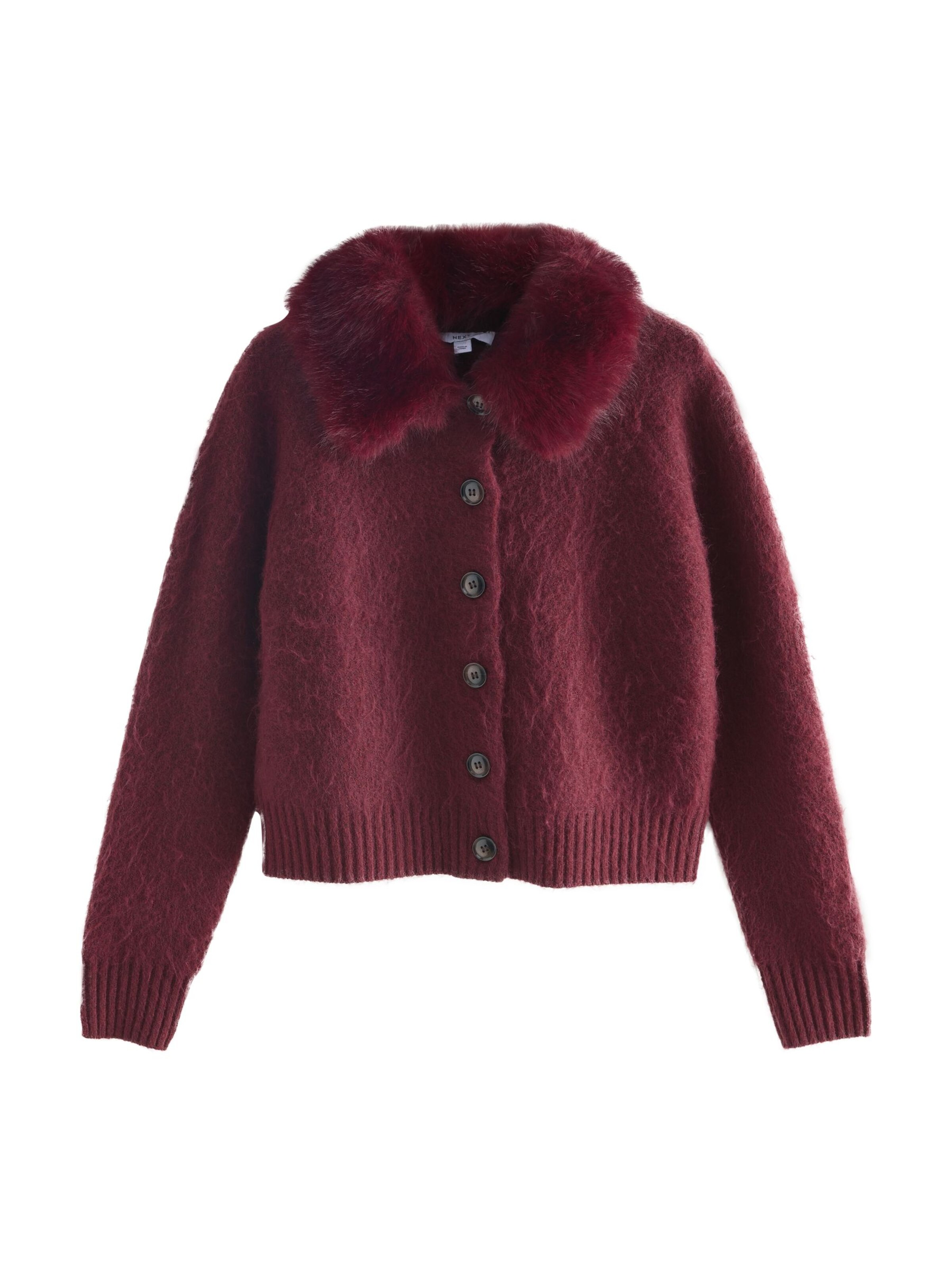 Next Strickjacke in Rot: Vorderseite