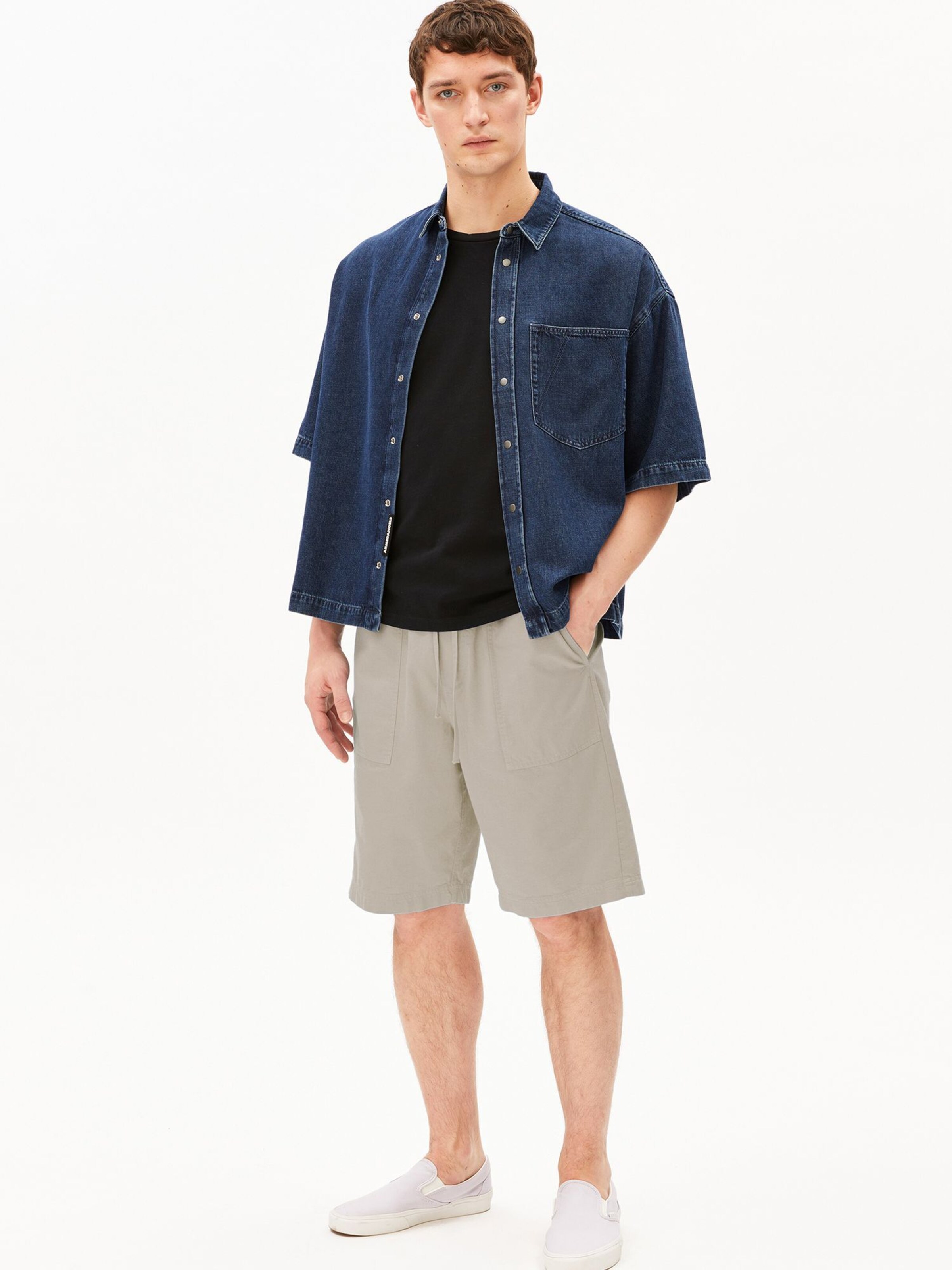 Regular Pantalon ARMEDANGELS en beige