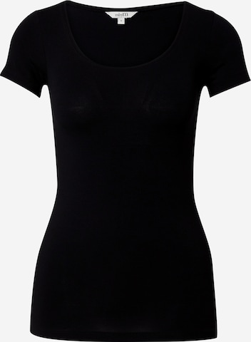 mbym T-shirt 'Siliana' i svart: framsida
