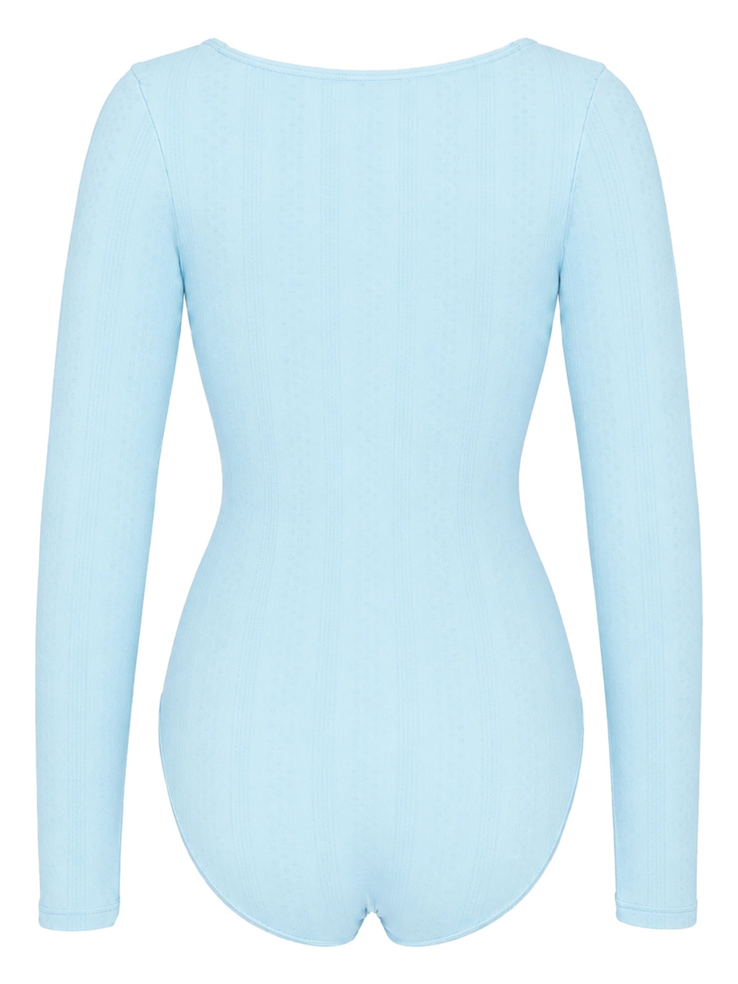 Body modellante 'Longsleeve Bodysuit Sculpting Shapewear with Briefs' di cfab in blu