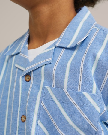 Coupe regular Chemise WE Fashion en bleu