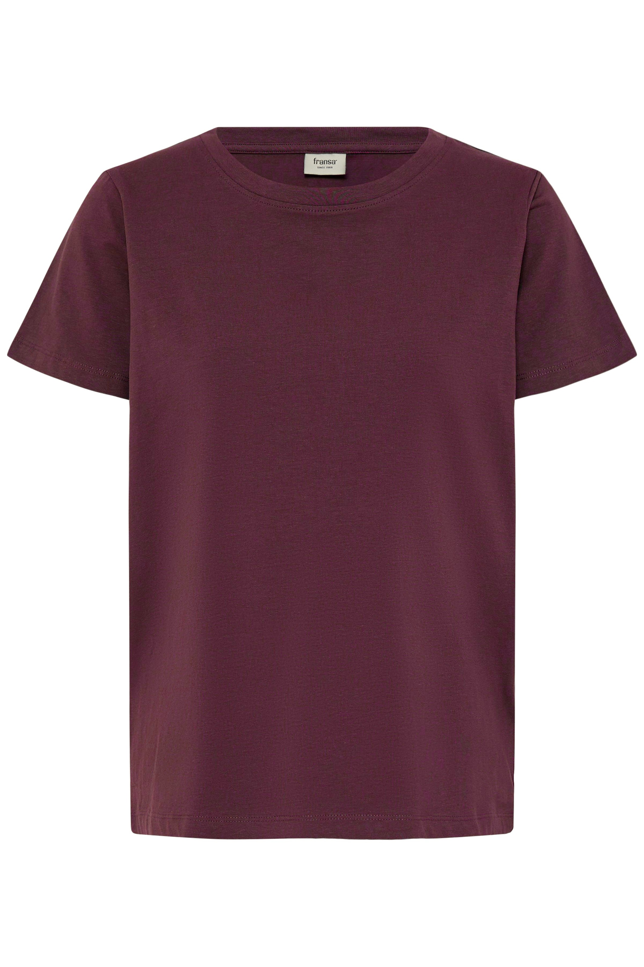 Fransa Shirt 'Zashoulder 1' in Red: front