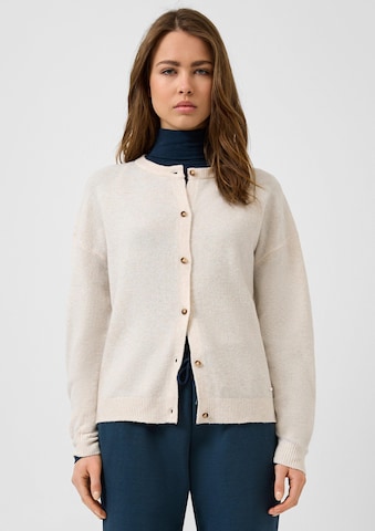 QS Strickjacke in Beige: Vorderseite