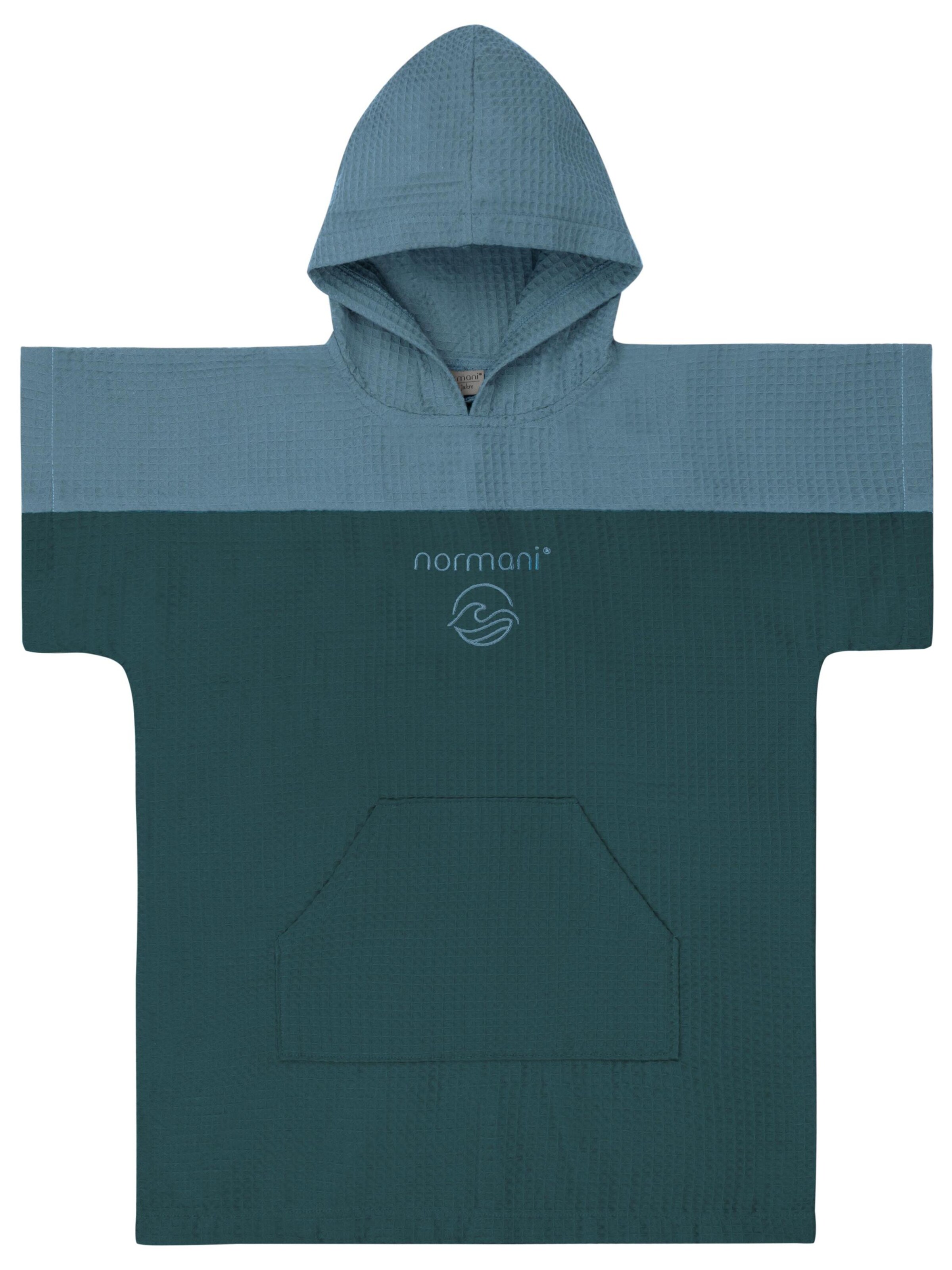 Peignoir ' Baku ' normani en bleu : devant