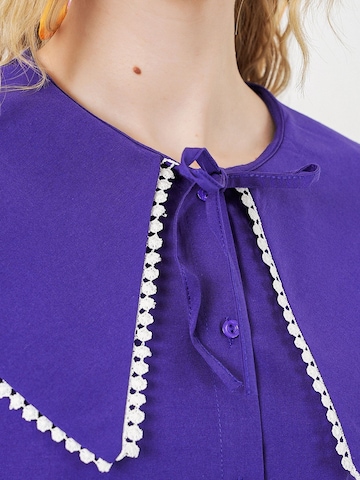 Bigdart Bluse in Lila