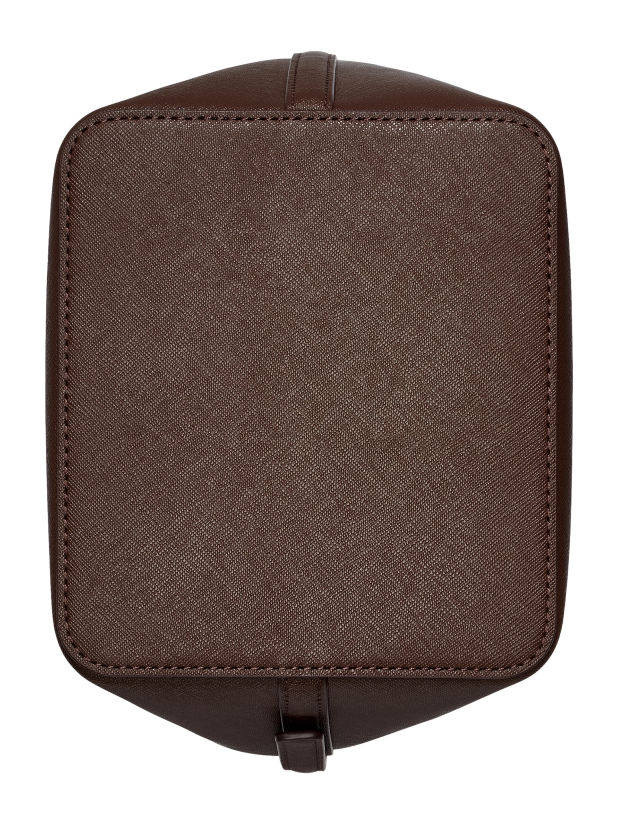 Borsa a spalla 'AVRIL BUCKET' di DKNY in marrone