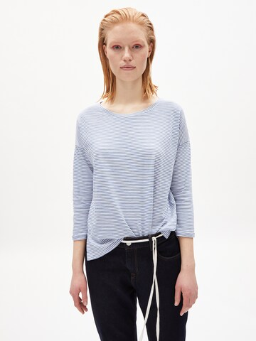 ARMEDANGELS Shirt 'Sia' in Blauw: voorkant