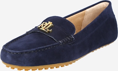 Lauren Ralph Lauren Slip On cipele 'BARNSBURY' u mornarsko plava / zlatna, Pregled proizvoda