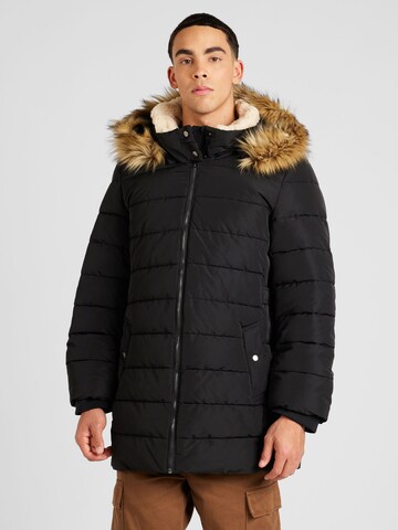 Z-One Winter Jacket 'An44etta' in Black: front