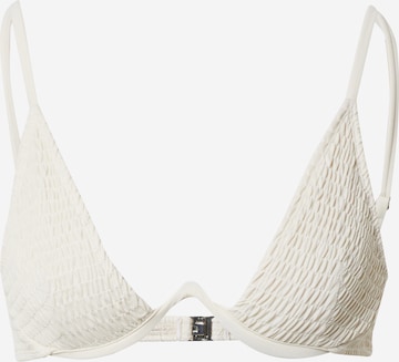 Triangle Hauts de bikini 'Livia' LeGer by Lena Gercke en beige : devant