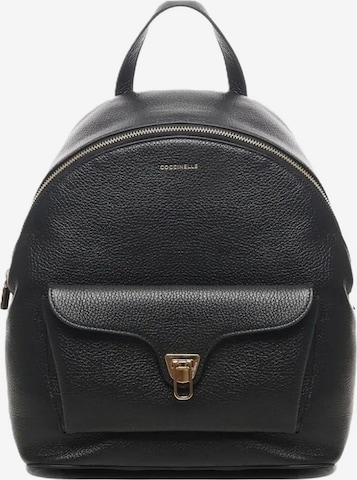 Coccinelle Rucksack 'E1TFK140201' in Schwarz: Vorderseite