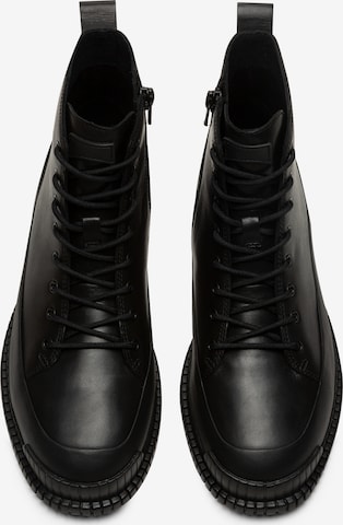 CAMPER Lace-Up Ankle Boots in Black