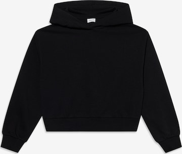 s.Oliver Sweatshirt in Schwarz: Vorderseite