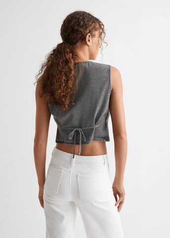 MANGO TEEN Vest 'Fezc' in Grey