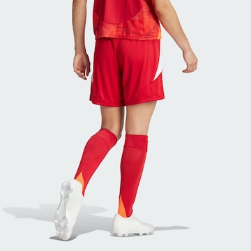 ADIDAS PERFORMANCE Regular Workout Pants 'Tiro 24' in Red