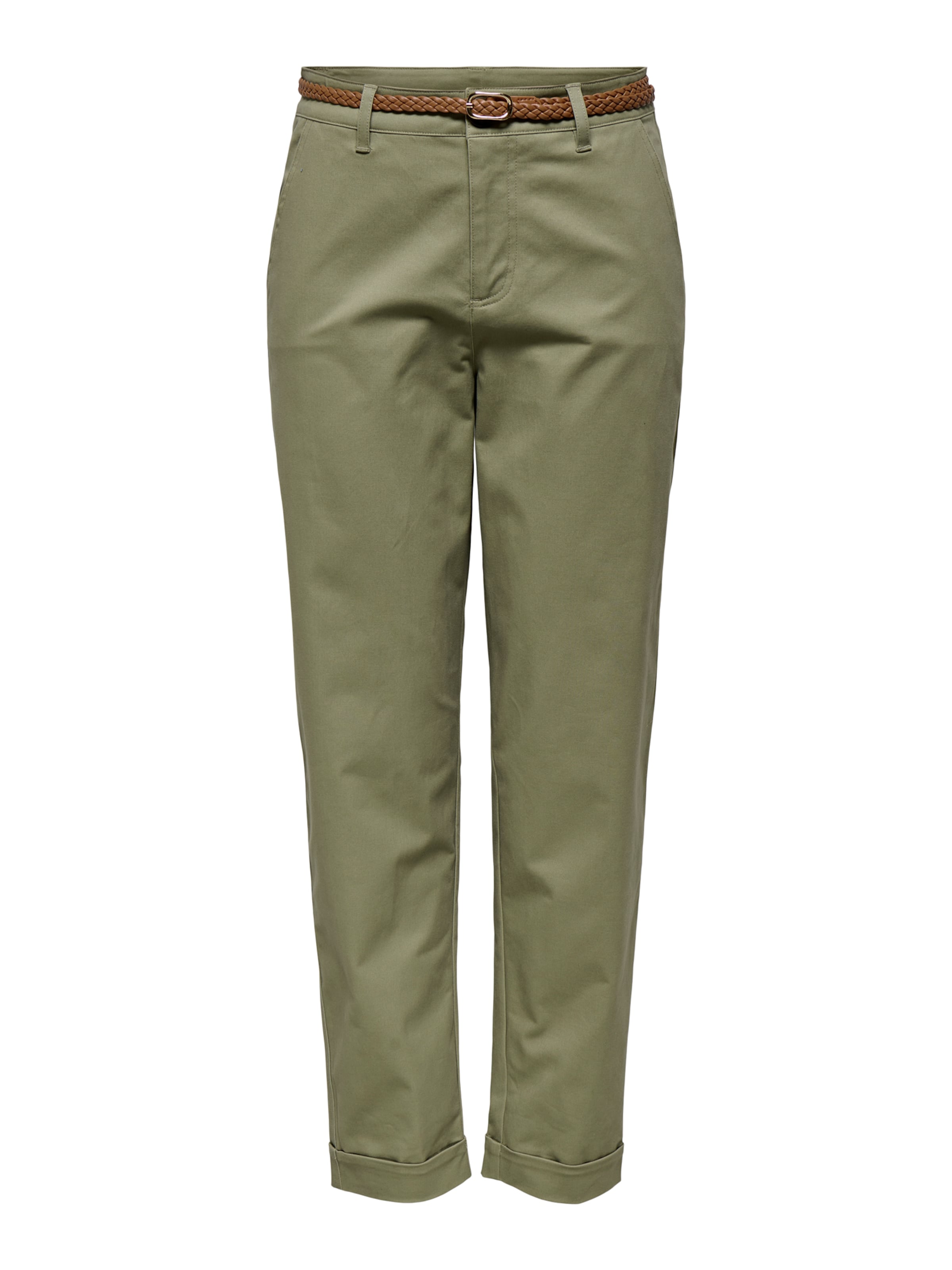 ONLY - regular Pantalón chino &#x27;ONLSAX&#x27; en verde: frente